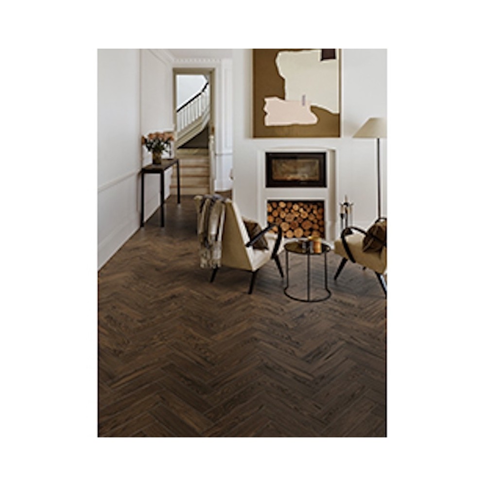 Chene 14mm Engineered Herringbone - no. 3 UV Lacquered