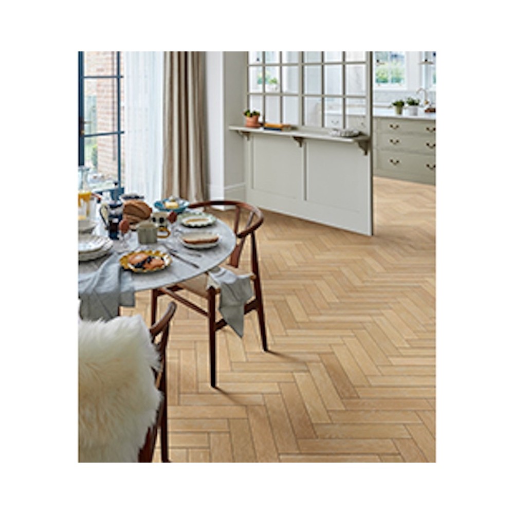 Chene 14mm Engineered Herringbone Brushed Smoked White Hardwax Oiled