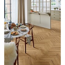 Chene 14mm Engineered Herringbone Brushed And Oiled